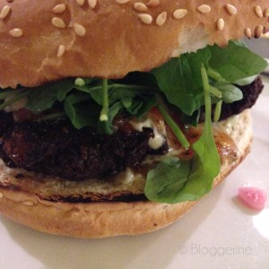 Vegetarischer Burger, Gourment Burger Kitchen, Burger, Essen, London, Fast Food, vegetarisch, kulinarisch unterwegs