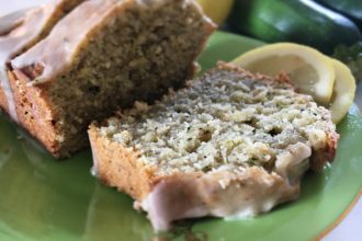 Zucchini, Zitrone, Kuchen, Zucchinikuchen, Zitronenkuchen, backen, Rezept, Sommerrezept