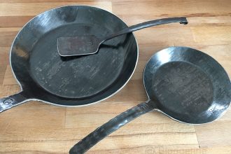 nachhaltig leben, zero waste, Nachhaltigkeit, Waidlerpfanne, gusseiserne Pfanne, handgeschmiedet, Bratpfanne, Pfannenwender