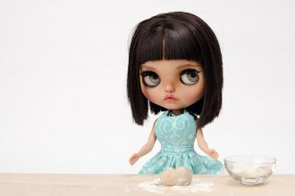 MargoTravellingBlythe, Blythe, diy, Margo, Karolin Felix, Puppe, doll, traveling blythe, Puppenhaus, Puppenmöbel, Brot backen. selber backen, Mischbrot, Rezept, Backrezept